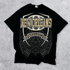 New Orleans Affliction Style Y2K AOP Graphic Tee